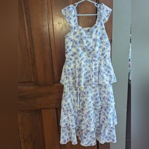 NEW Violet Ruffle Dress 10